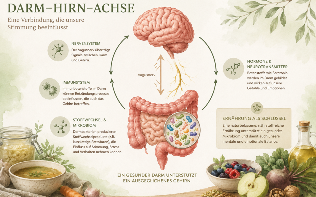 Darm-Hirn-Achse: Was unser Bauch mit unseren Gefühlen zu tun hat